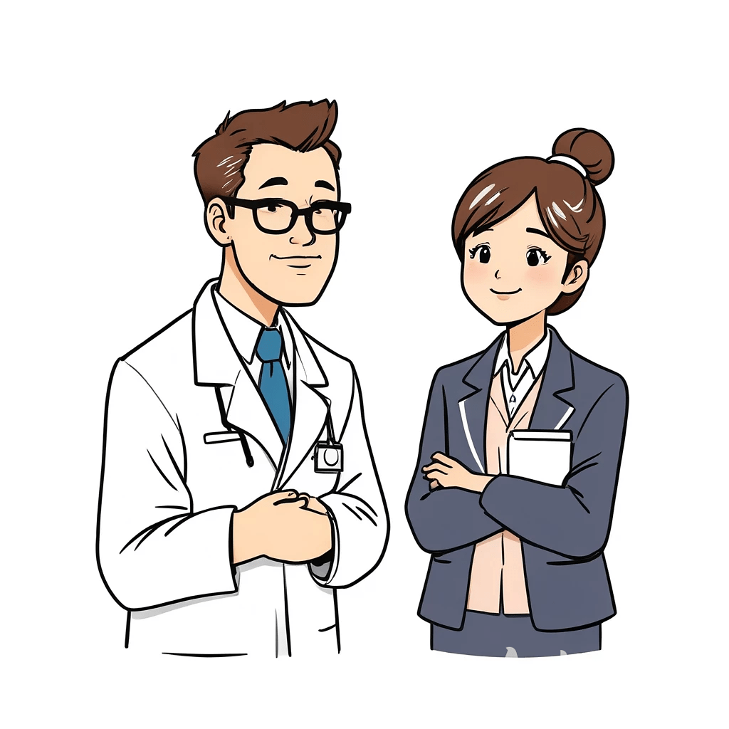 ケアマネージャーイラスト