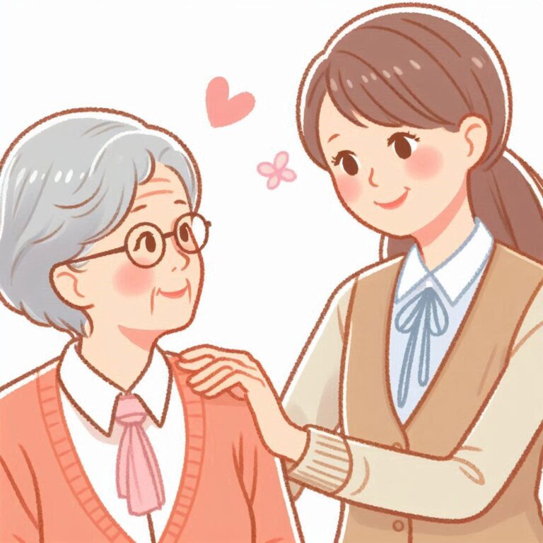 ケアマネージャーイラスト